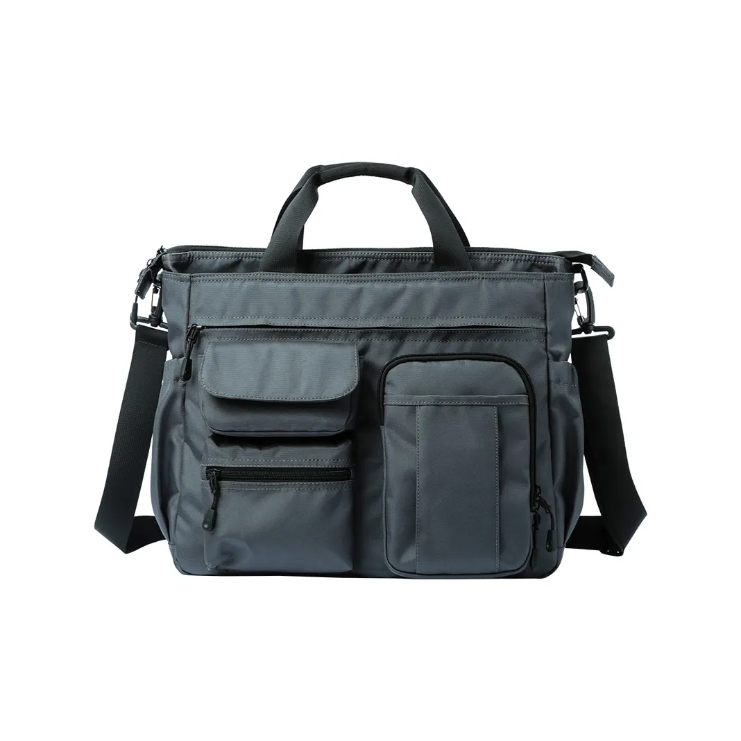 MOYYI Oxford Сумка через плечо Сумка на одно плечо Обычная мужская Серый