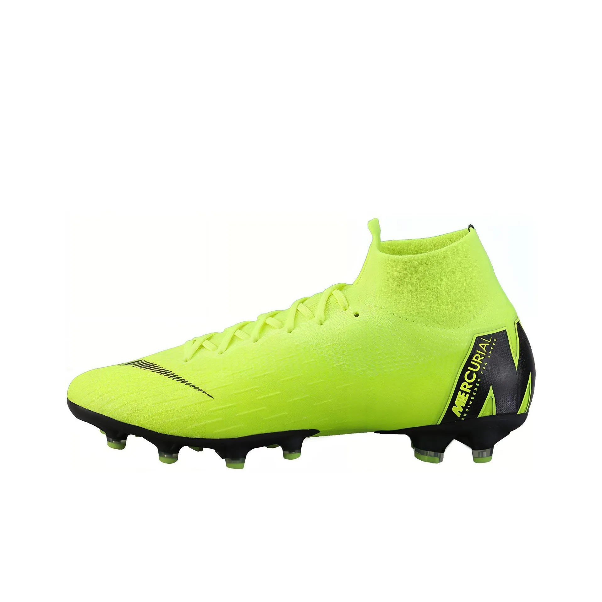 Nike Superfly 360 AG Artificial Grass Artificial Studs Non-Slip Lightweight Football Cleats Men's Neon Green Найк Суперфлай 360 AG Искусственная трава Искусственные шипы Противоскользящие Легкие Футбольные бутсы Мужские Неоново-зеленый