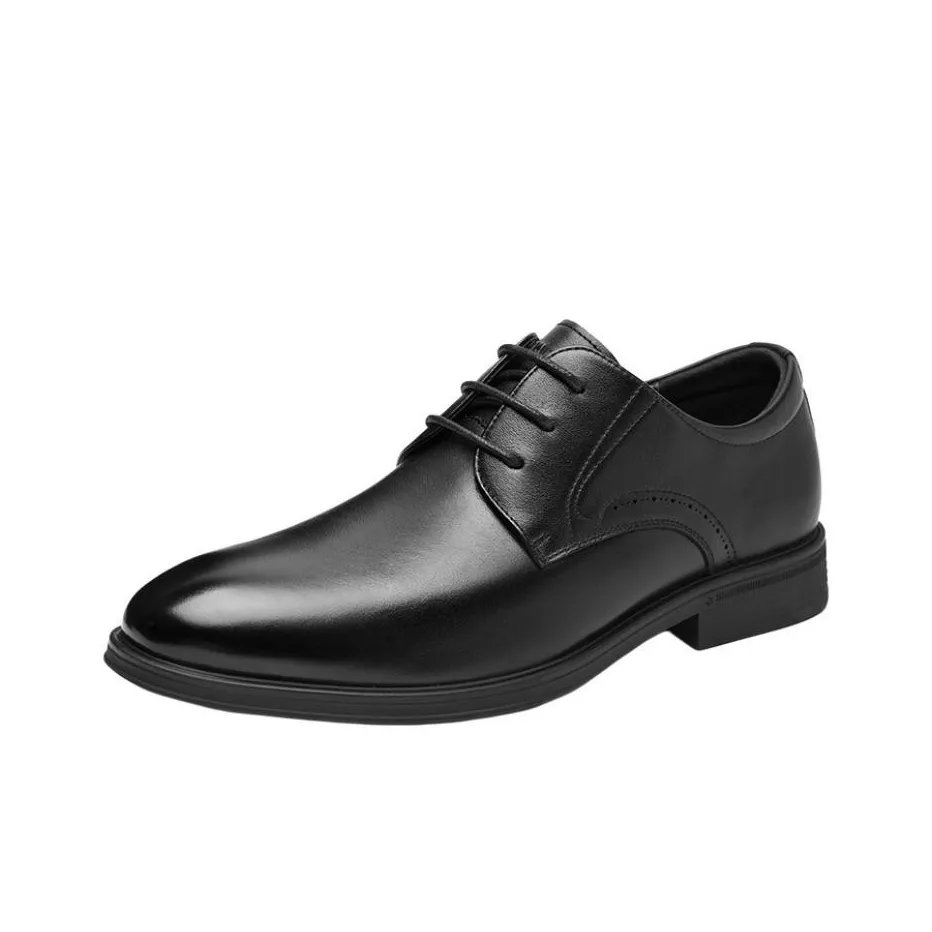 HLA Dress Shoes Men's Low Top Black