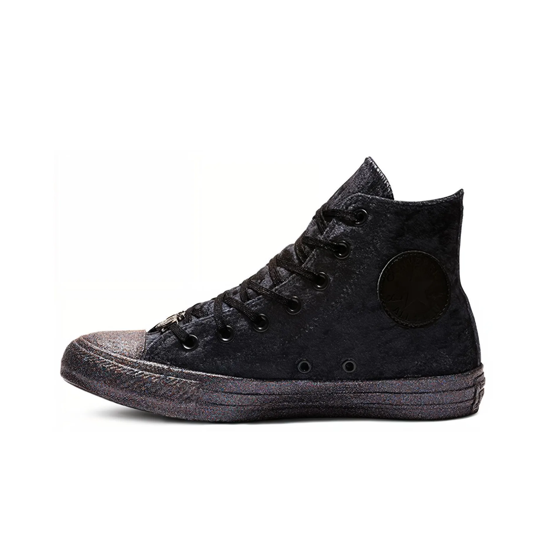 Converse Chuck Taylor All Star Hi Miley Cyrus Black Silver Women's