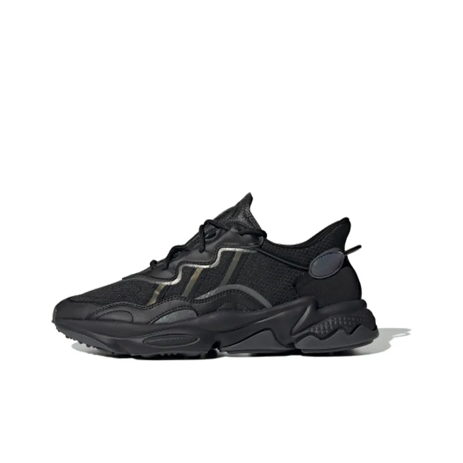 Adidas Originals Ozweego Амортизация Противоскользящий Дышащий Баланс Низкий Топ Повседневная обувь Мужская Черная