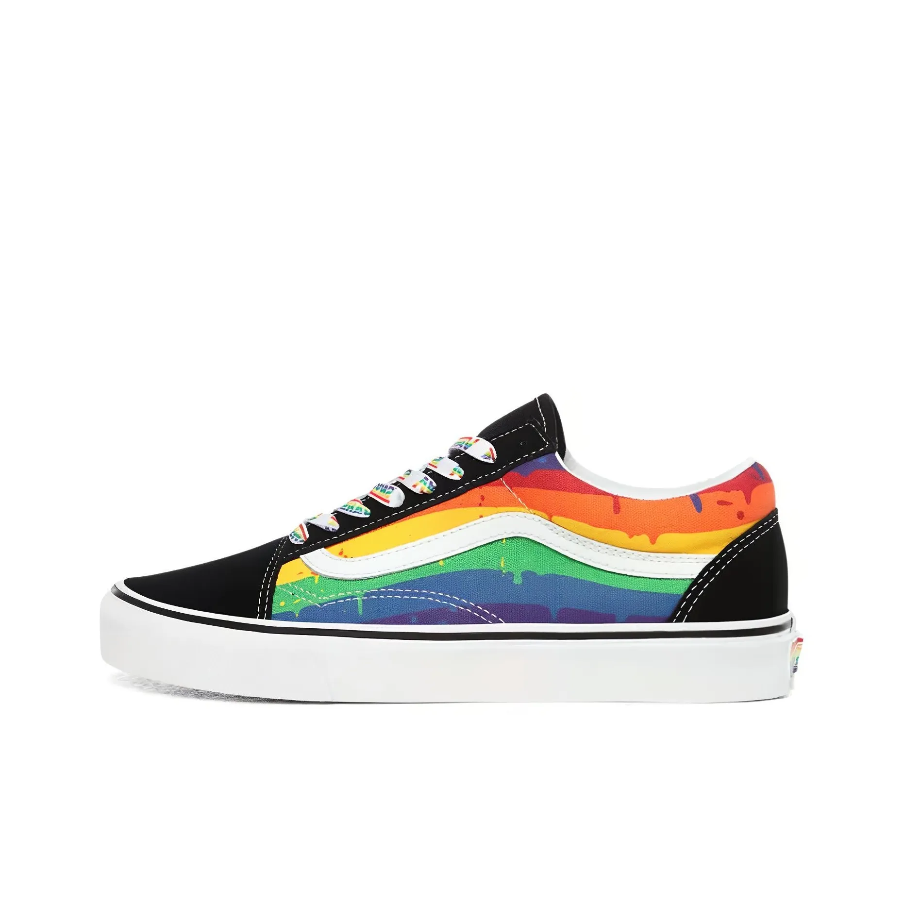 Old Skool Vans 'Rainbow Drip'