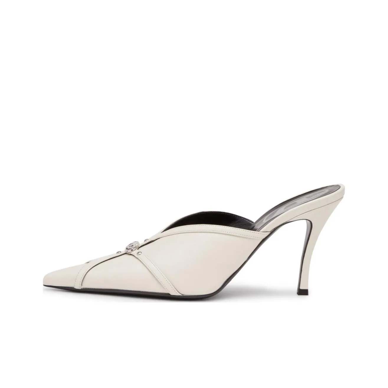 DIESEL D-Electra 85mm Leather Mules