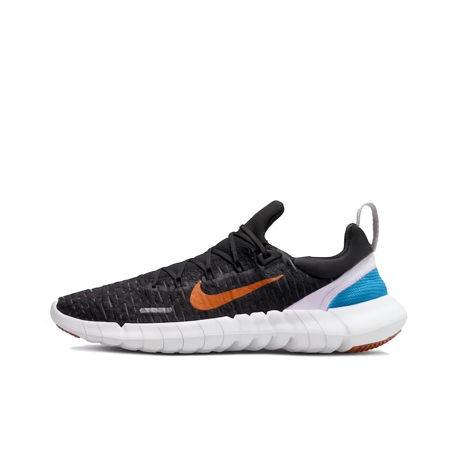 Nike Free Run 5.0 'Black Rush Orange' Women's