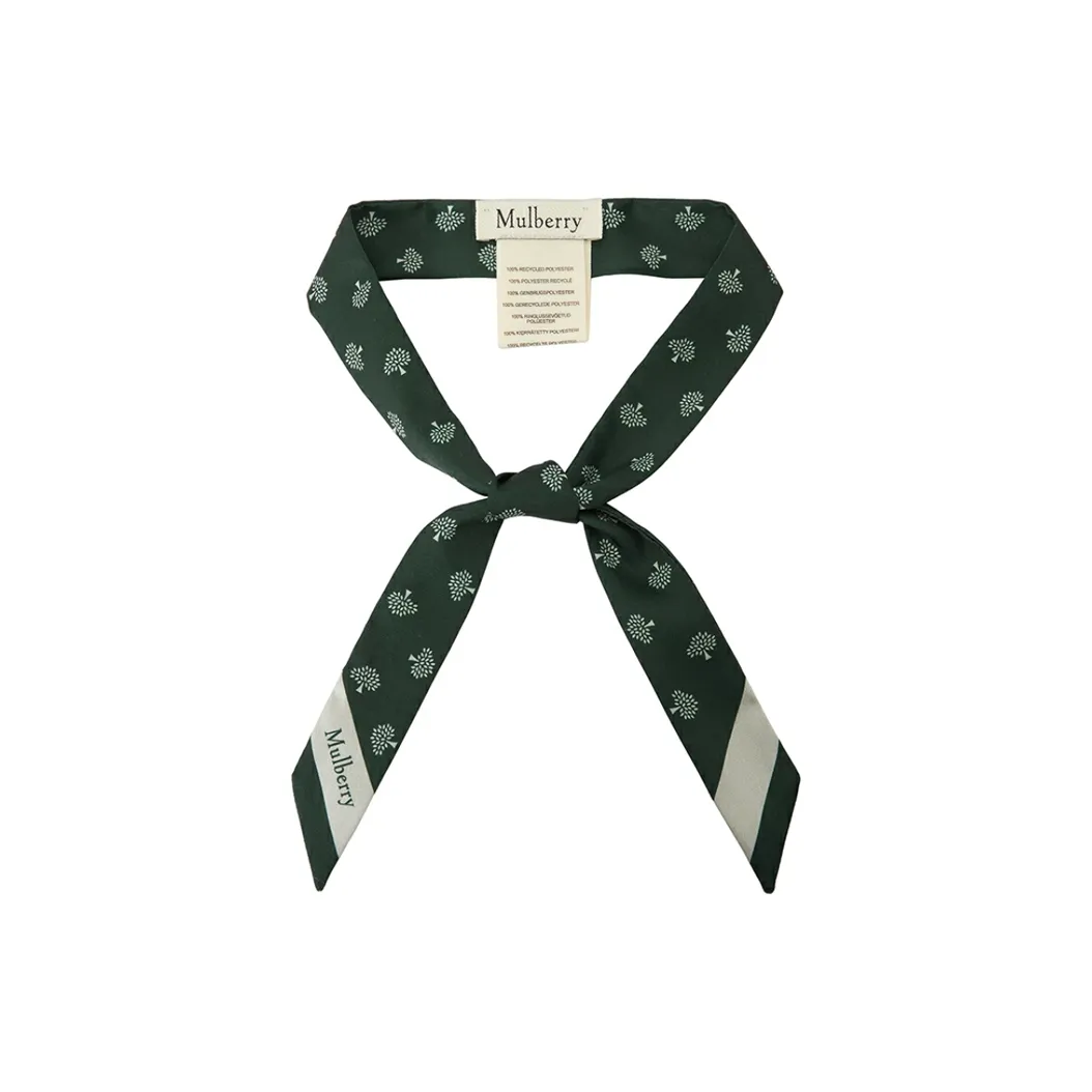 Mulberry Tree Printed Finished Edge Scarf