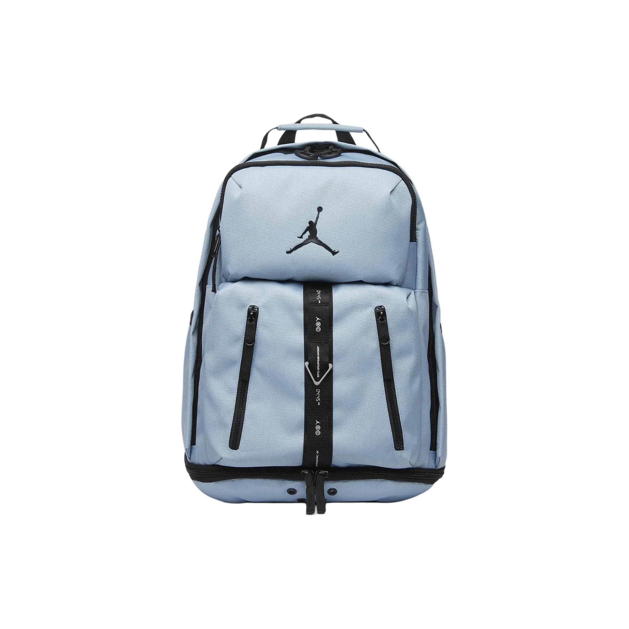 Jordan Sport Polyester Backpack Unisex Blue Gray