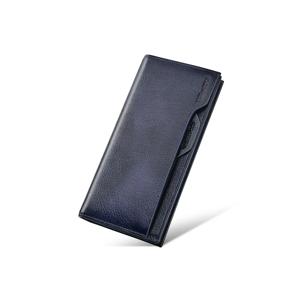 WilliamPOLO Top Grain Cow Leather Multifunction Card Holder Wallet Regular Men's Multicolor