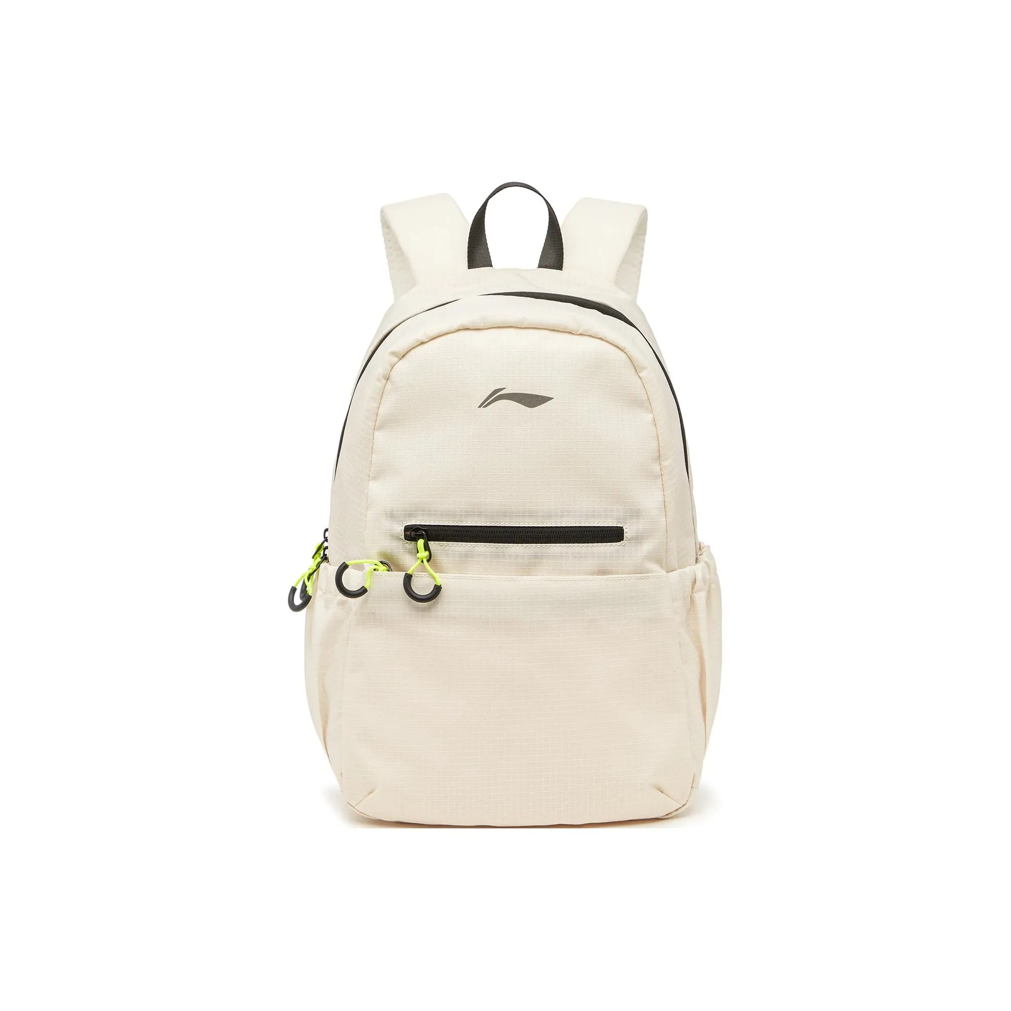 LiNing Li Ning Running Collection Polyester Backpack Unisex Ecru