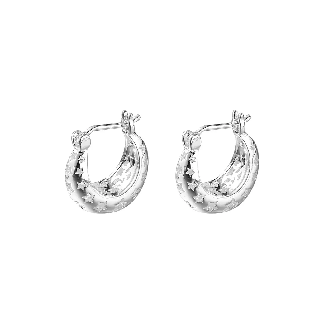 EAR PARTNER Серьги-гвоздики из серебра 925 пробы Women's Silver