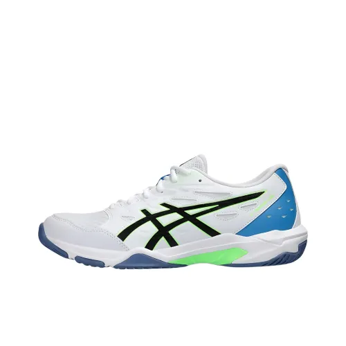 Asics Гель Ракета 11 Кроссовки для тренировок Низкие Синий с Белым Lettering Мужские