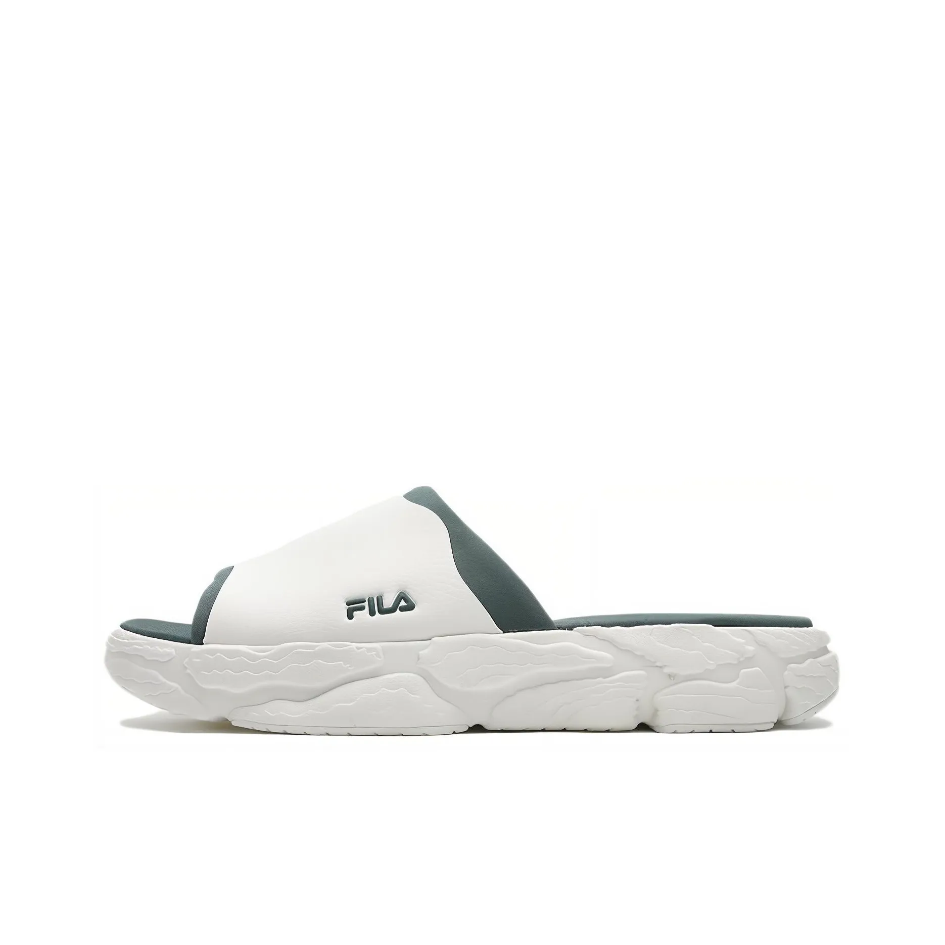 FILA Fern Antibacterial Шлепанцы Мужские Белые