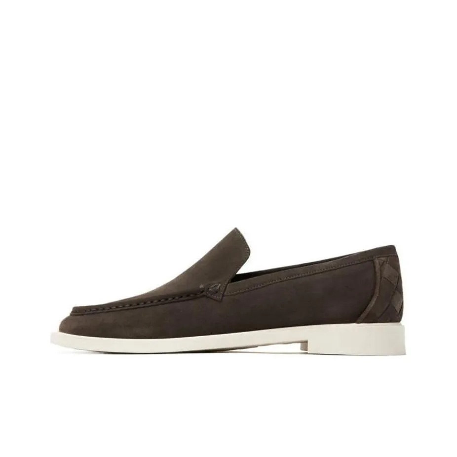 Bottega Veneta Astaire Loafers Men's Gray