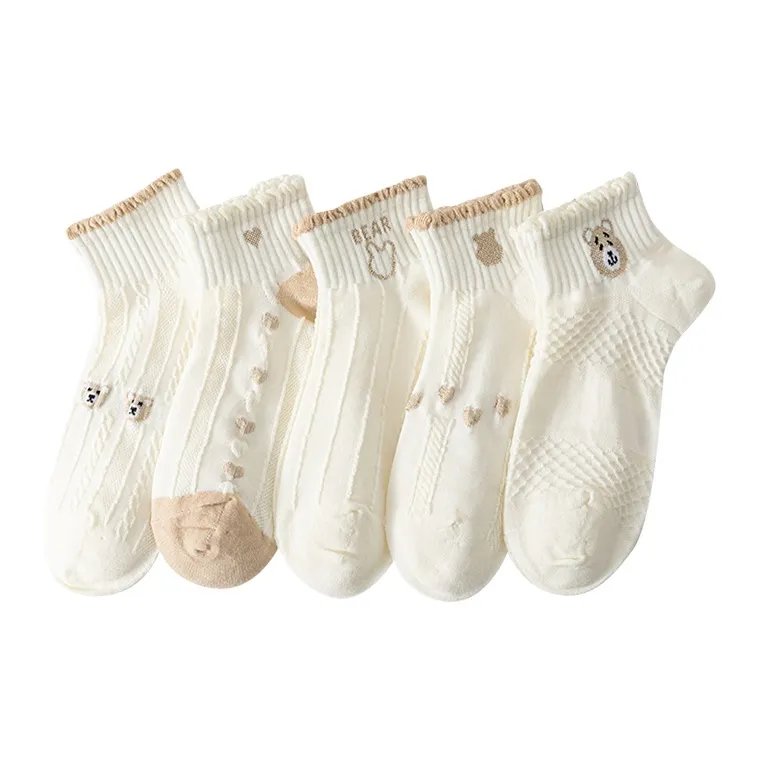 MIIOW No Show Socks Women's 5 Pack