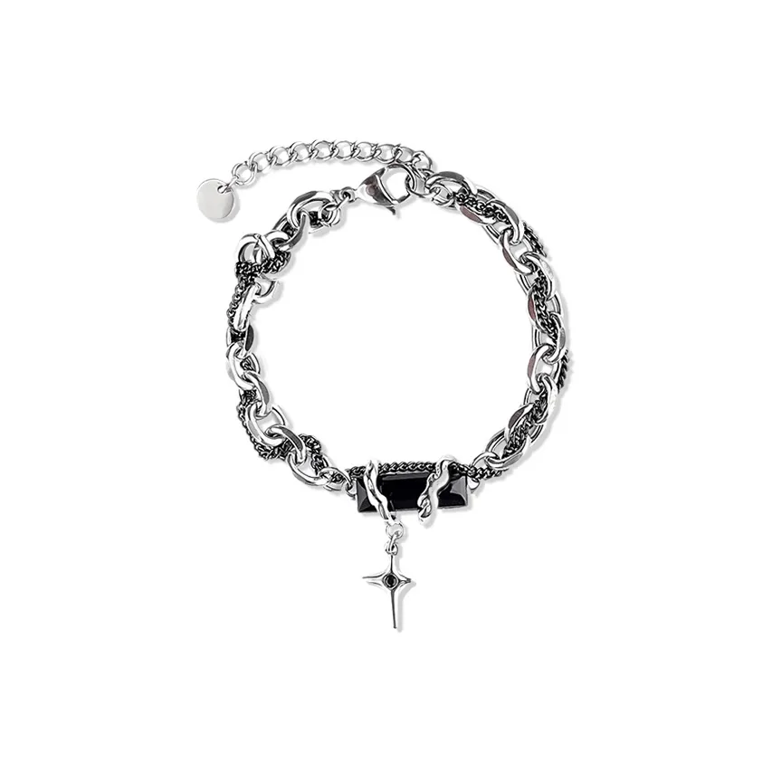 LuluCanaan Титановые стальные браслеты унисекс