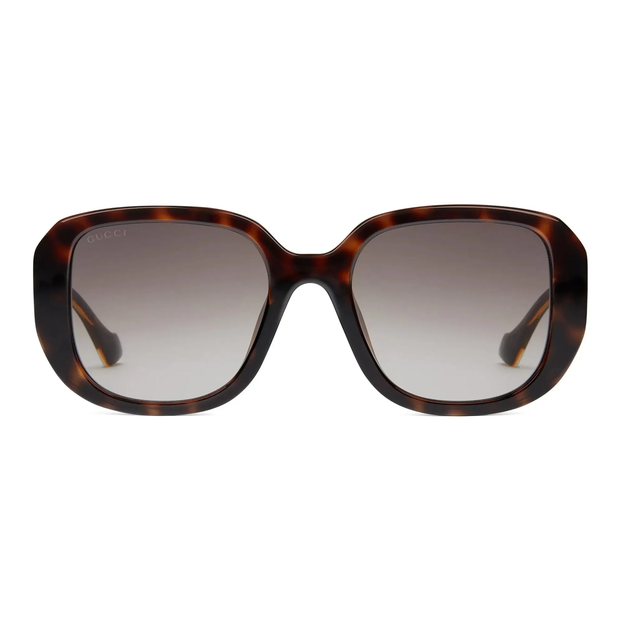 GUCCI Square Sunglasses Unisex Tortoiseshell