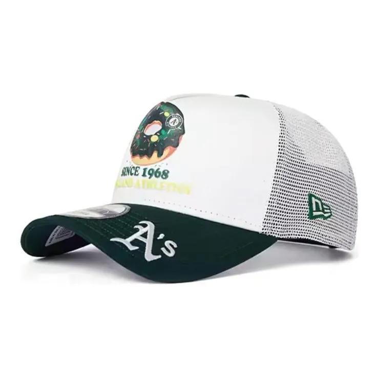 New Era Хлопковые кепки унисекс белые