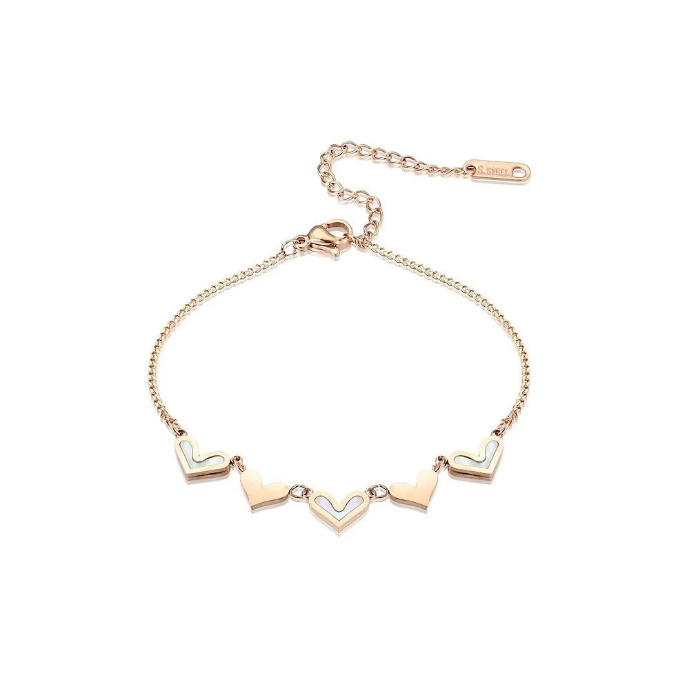 NOMK Браслеты из титанового стального сплава Женские