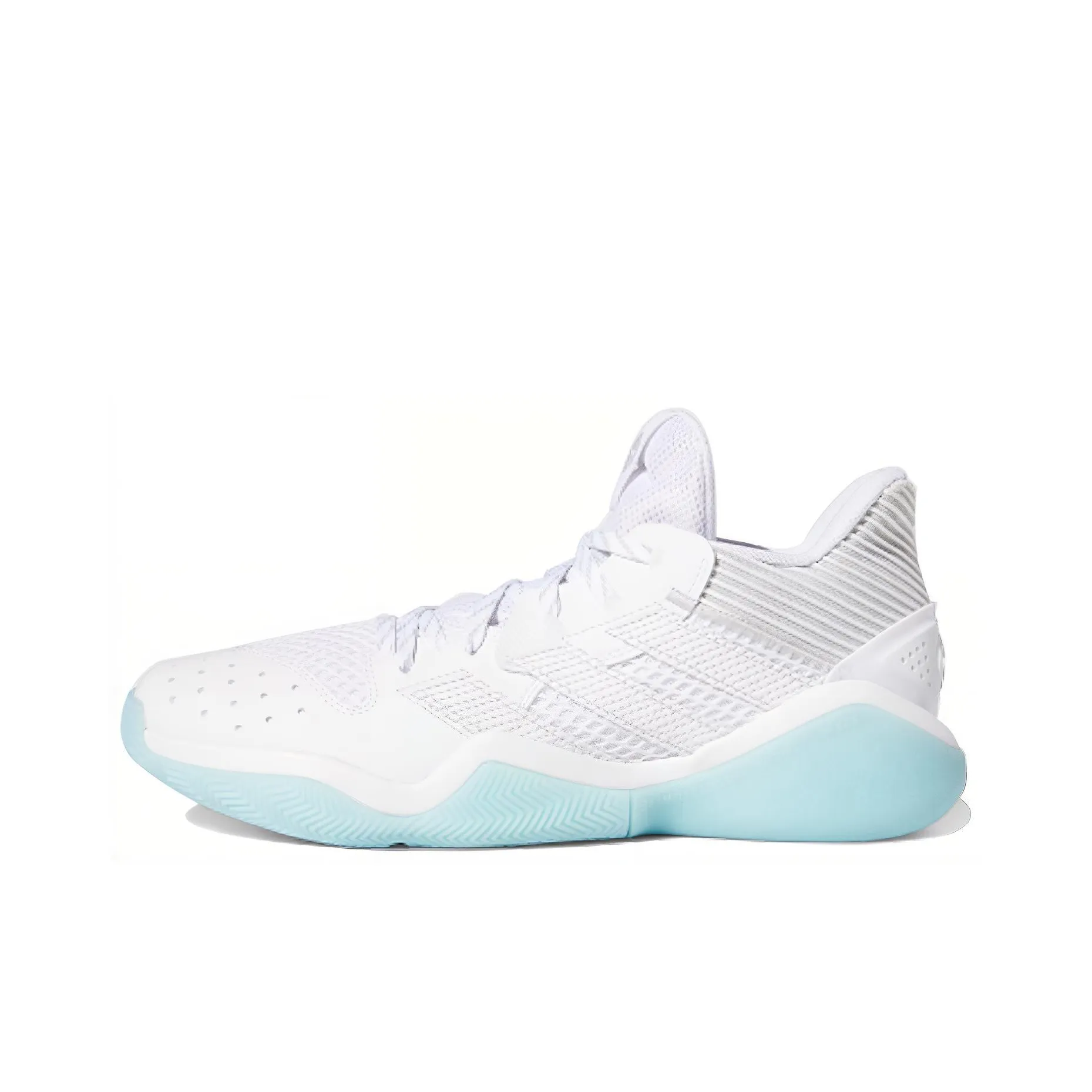 Adidas Harden Stepback 1 Амортизация Износостойкий Низкий Топ Баскетбольные Кроссовки Мужские Белые Серые