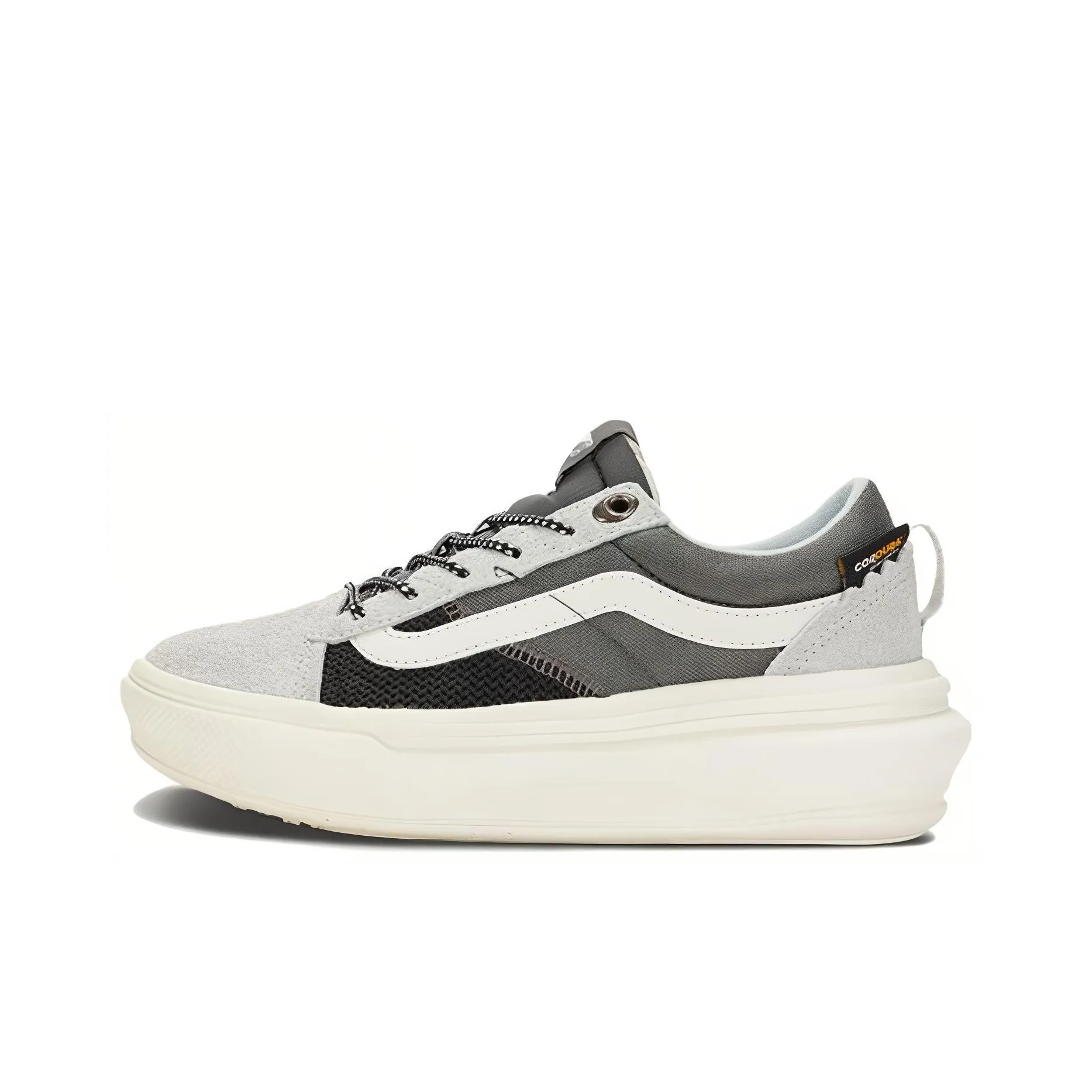 VANS Низкие Кроссовки для скейтбординга Унисекс Серый Белый