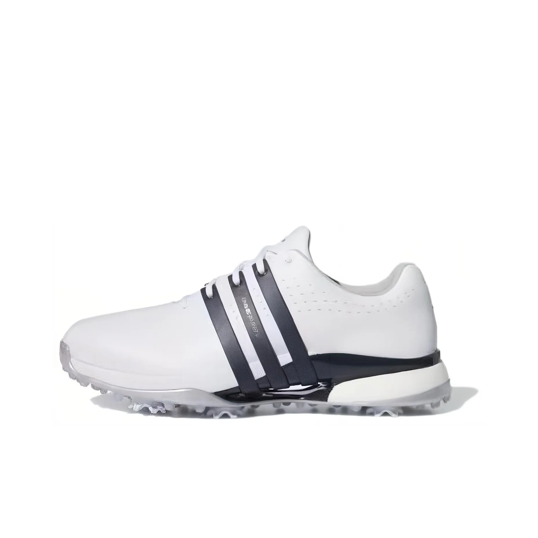 Adidas Tour360 Амортизация Износостойкий Низкий Топ Гольф Обувь Мужская Белый Черный