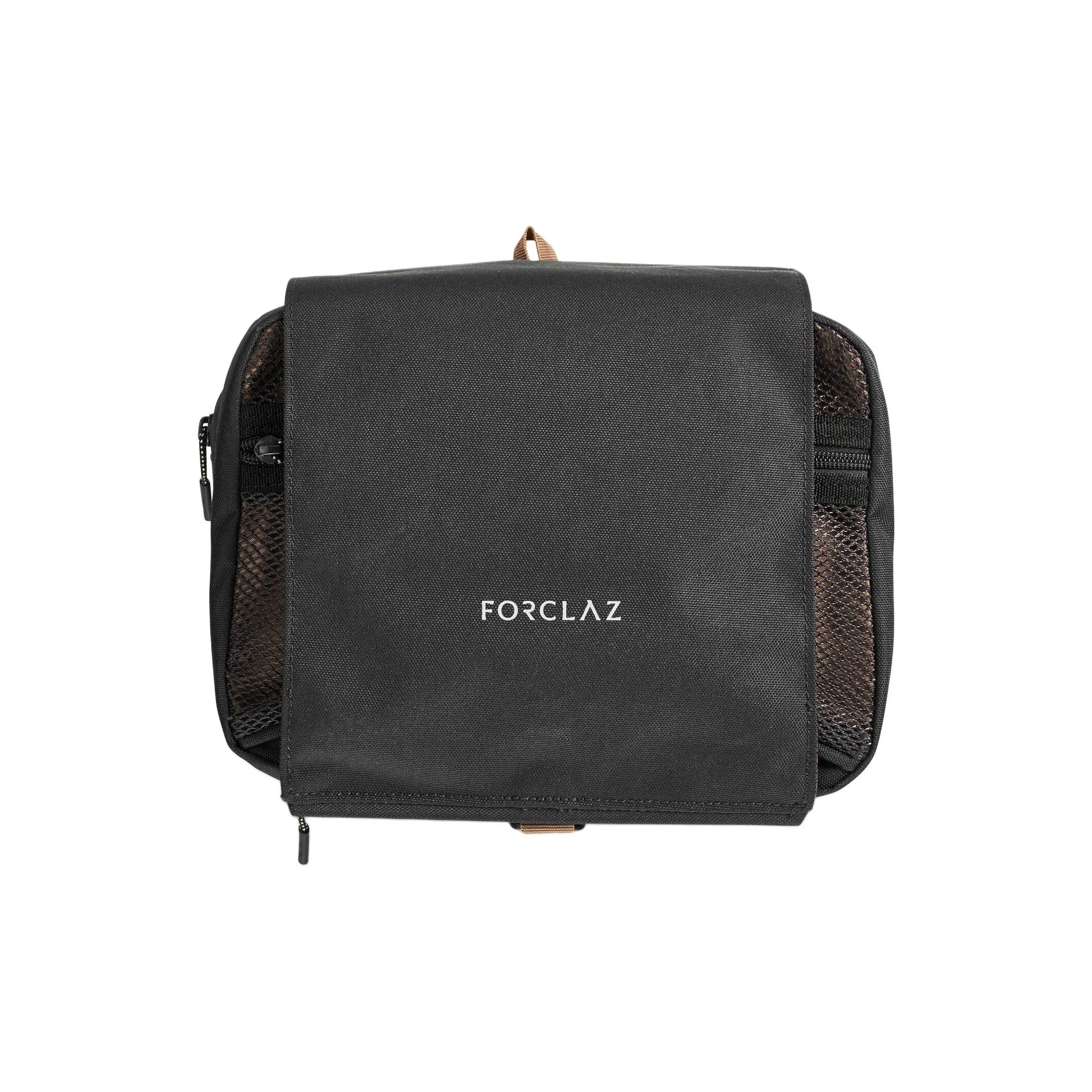 DECATHLON Полиуретан Хранение Сумка Туалетные принадлежности Сумка Стандартная Унисекс Угольный Серый и Коричневый