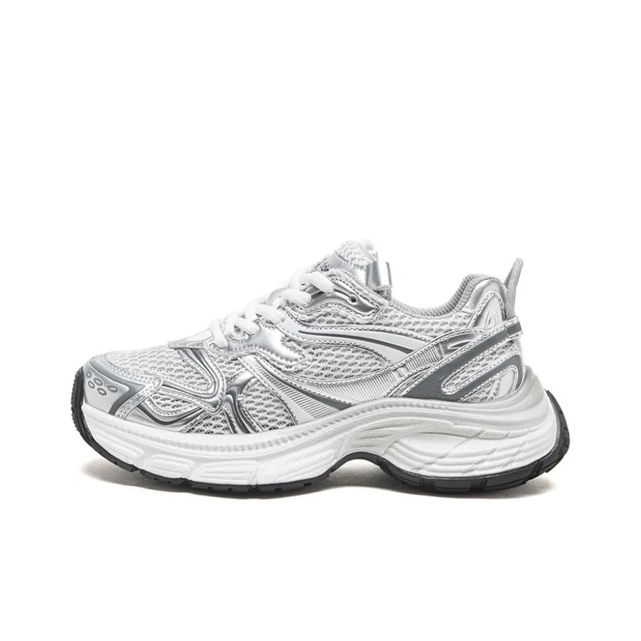 AGSDON Low Top Chunky Sneakers 5cm Women's