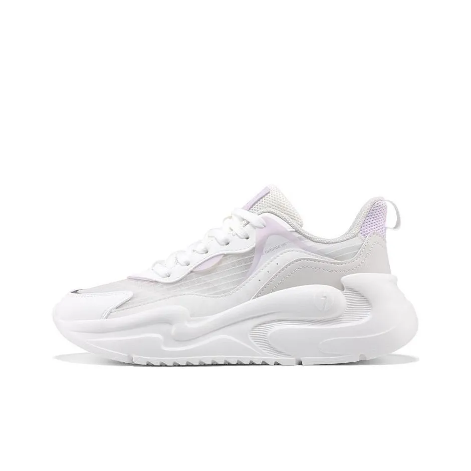 361° Дышащий и Легкий Низкий Топ Casual Женский Микро-Виноградный Фиолетовый