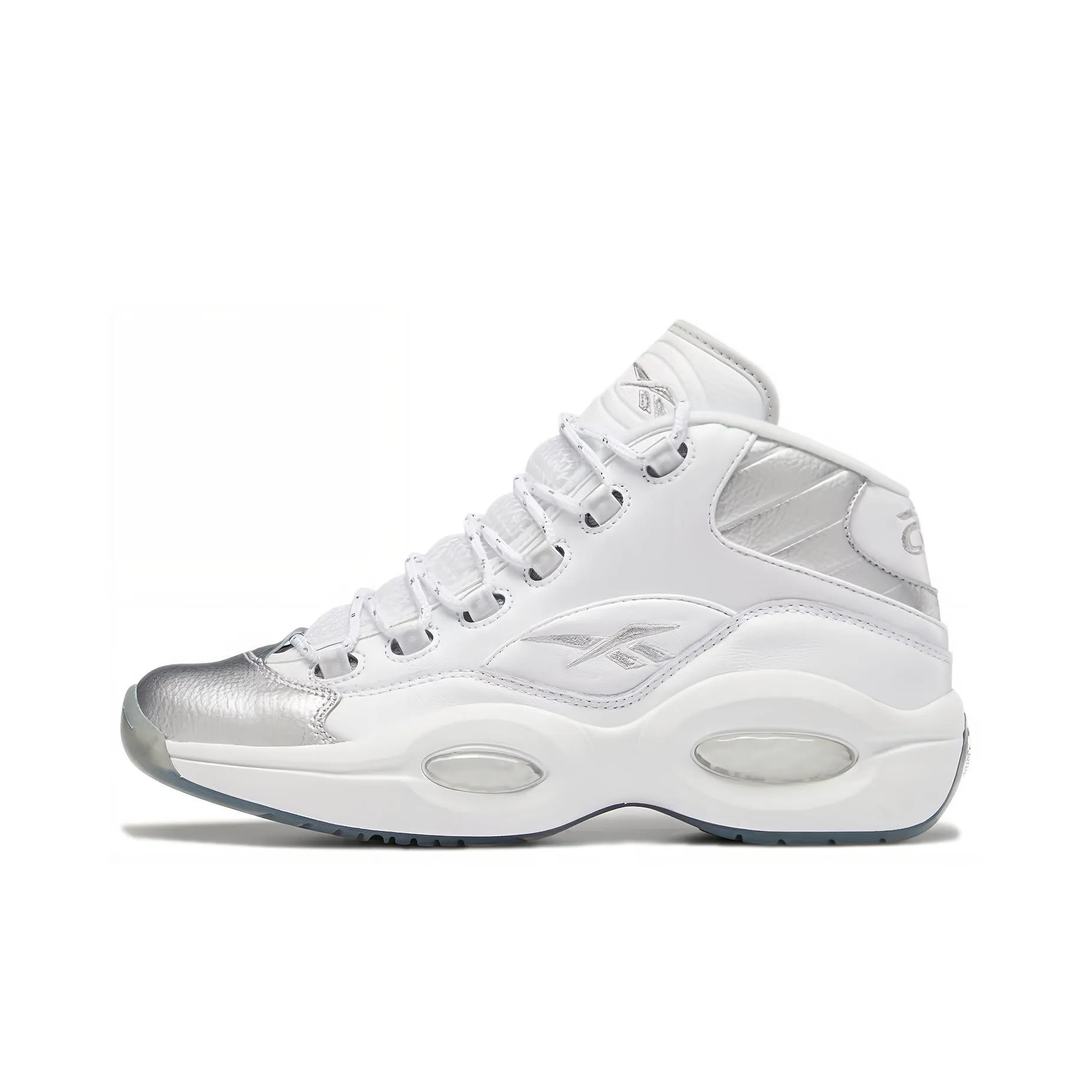 Reebok Question Mid 25th Anniversary Silver Toe