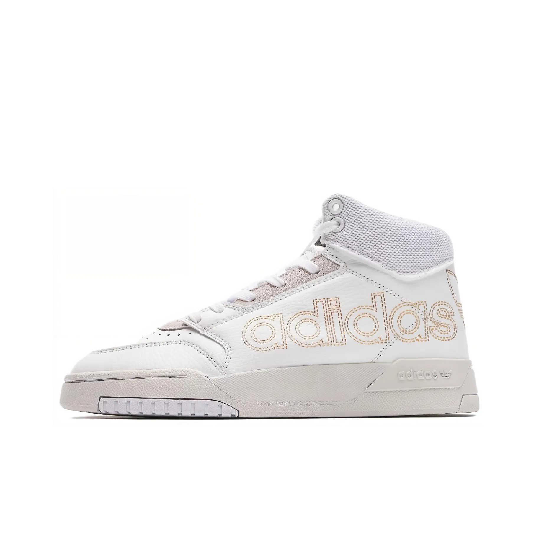 Adidas Originals Drop Step XL MID Топ Скейтборд Кроссовки Мужские Белый Золото