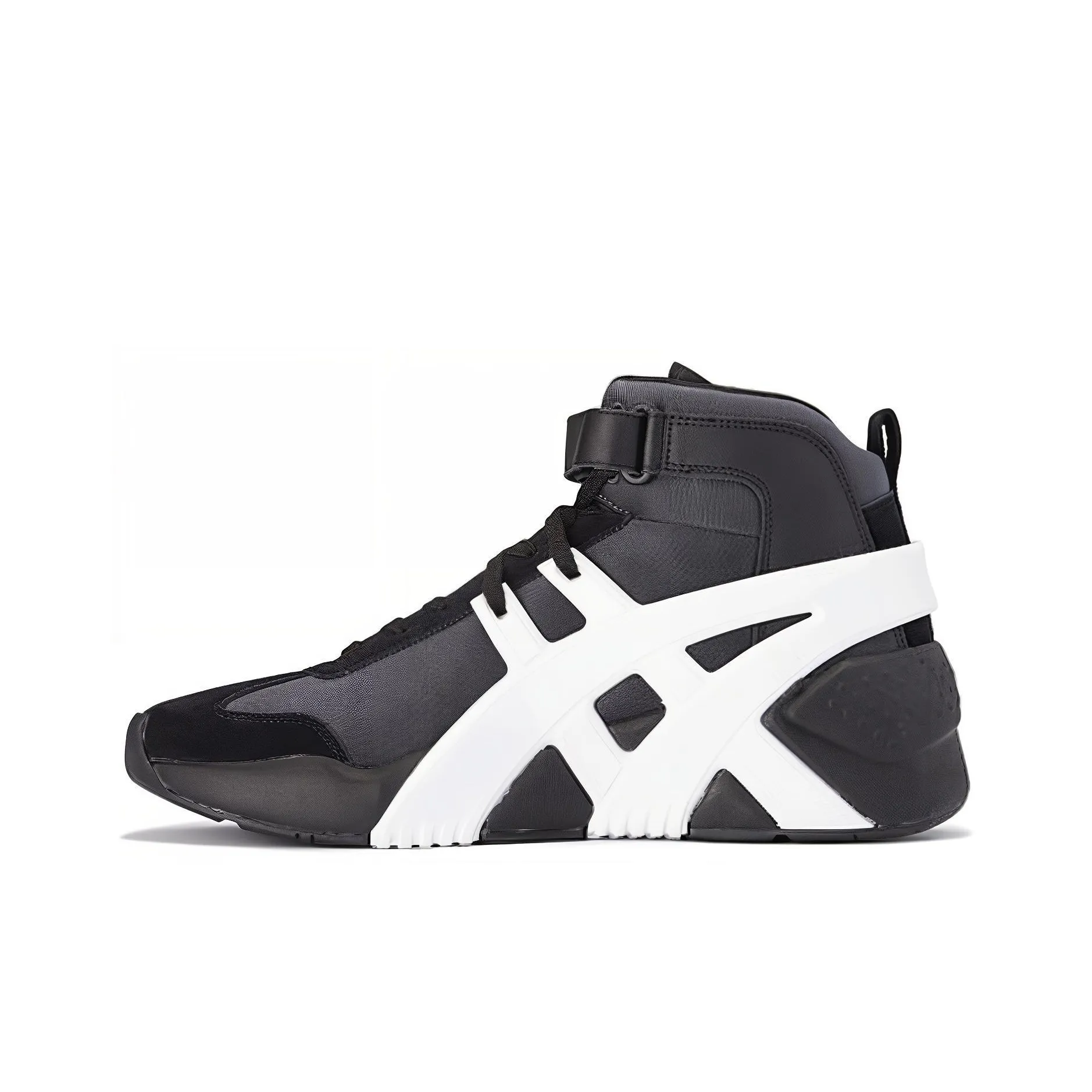 Onitsuka Tiger Big Logo Trainer Амортизация Противоскользящий Устойчивый к истиранию Высокий Топ Повседневная обувь