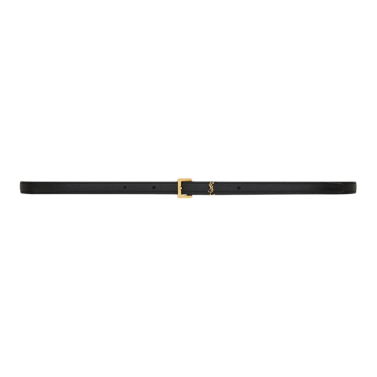 SAINT LAURENT Cassandre Extra Thin Belt