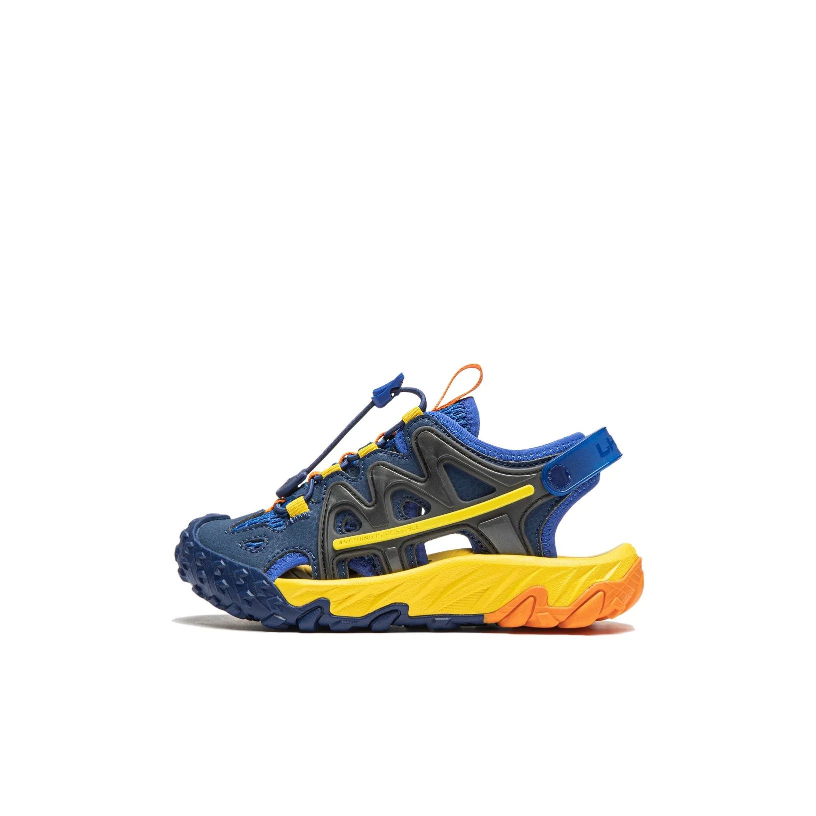 LINING YOUNG Distant journey KIDS Li NING CLOUD Детские сандалии Navy Black Bright Color Blue Children's