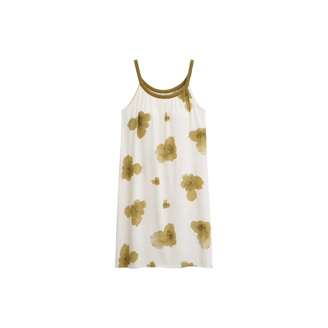 Sha Qian Nightgown Summer Women's Sea Green