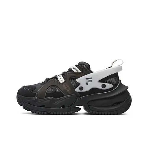 FILA FUSION ARMOUR Толстоподошвенные кроссовки Низкие Черные Мужские