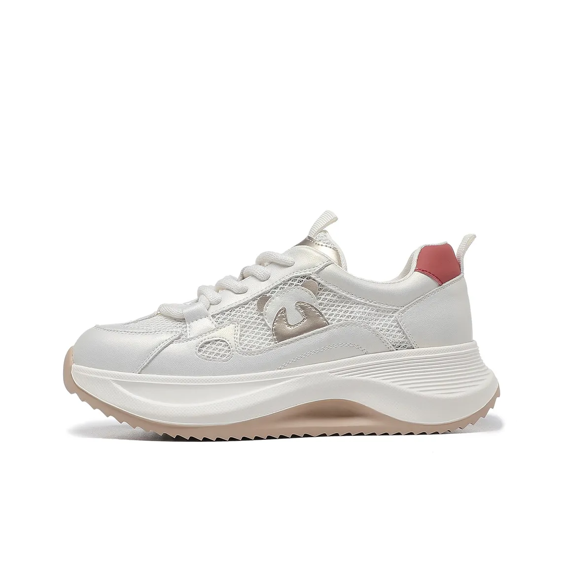 CARDANRO Низкий топ Дышащая сетка Мода Толстая подошва Кроссовки Женские Летняя коллекция 2024 Новый товар