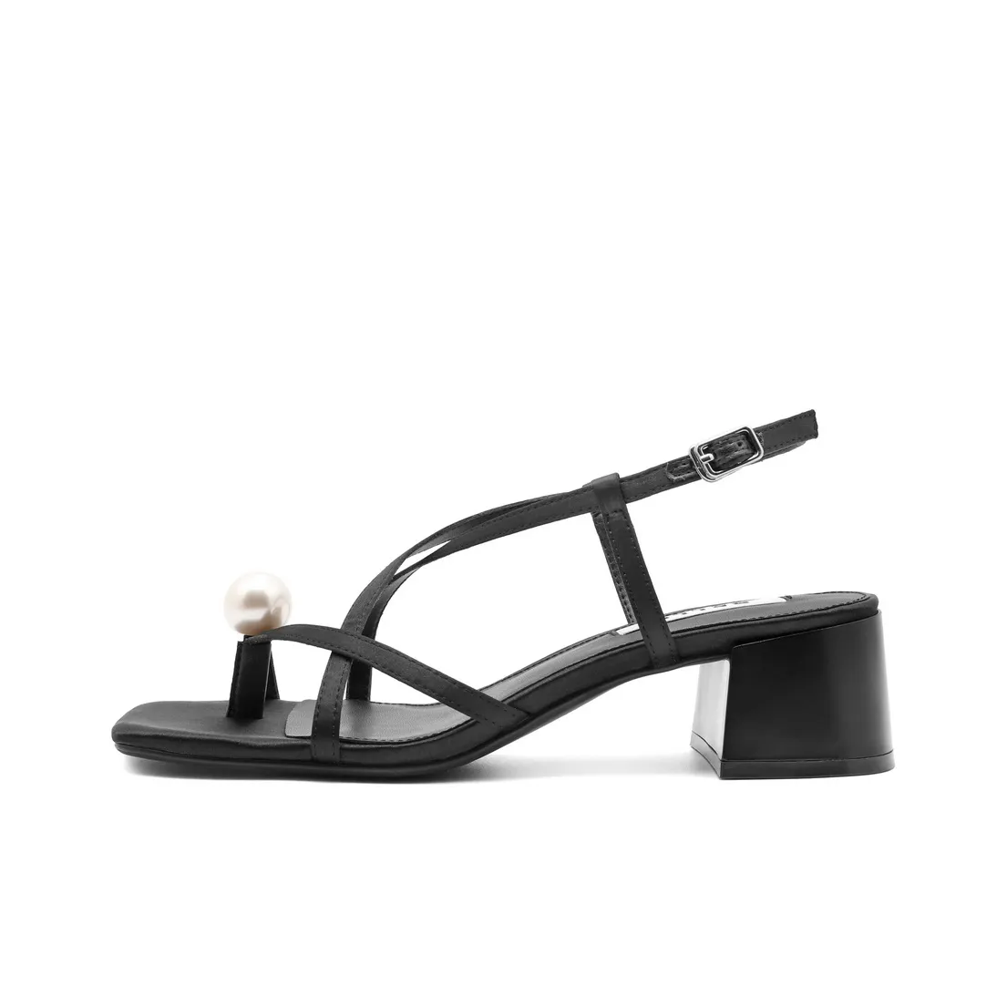 BELLE One Ремешок Сандалии 4,5CM Женские Розовый Черный