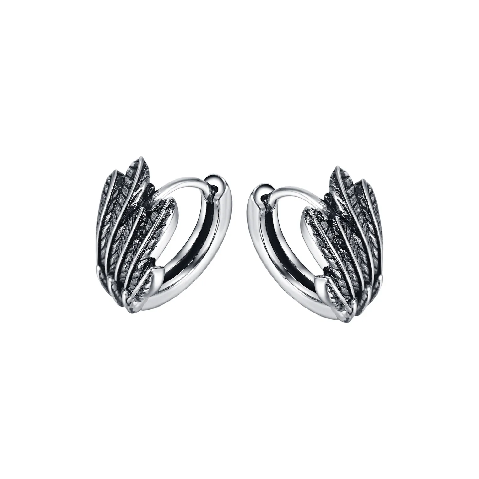 MUSTKOO Титановые стальные серьги-гвоздики унисекс