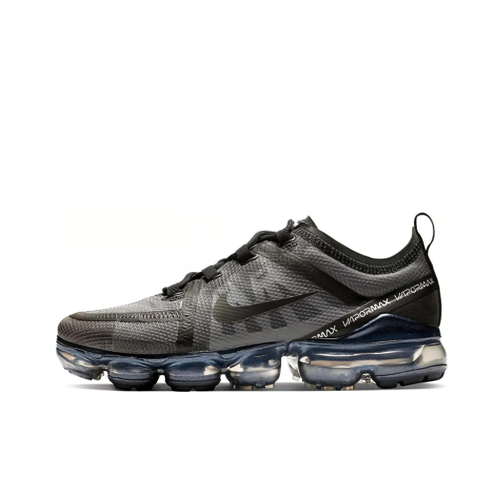 Nike VaporMax 2019 Low Топ Повседневные Беговые Кроссовки Женские Черные