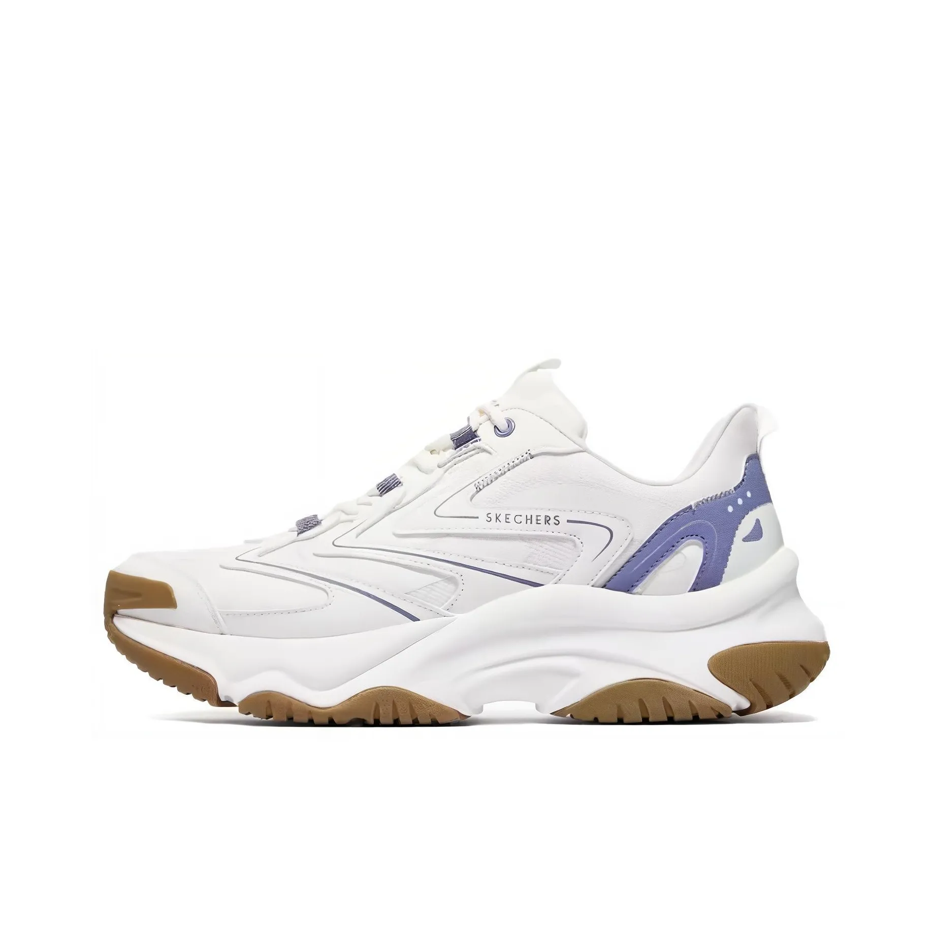 Skechers Low Top Casual Shoes Men's White Blue