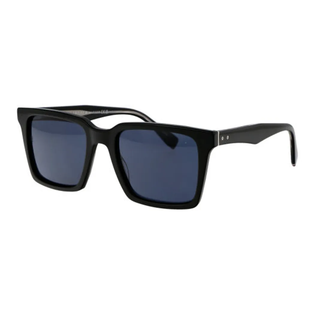 Tommy Hilfiger Rectangular Sunglasses Men's Black