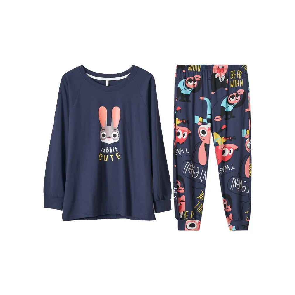 Dorame Pajama Комплект Женский Королевский Синий