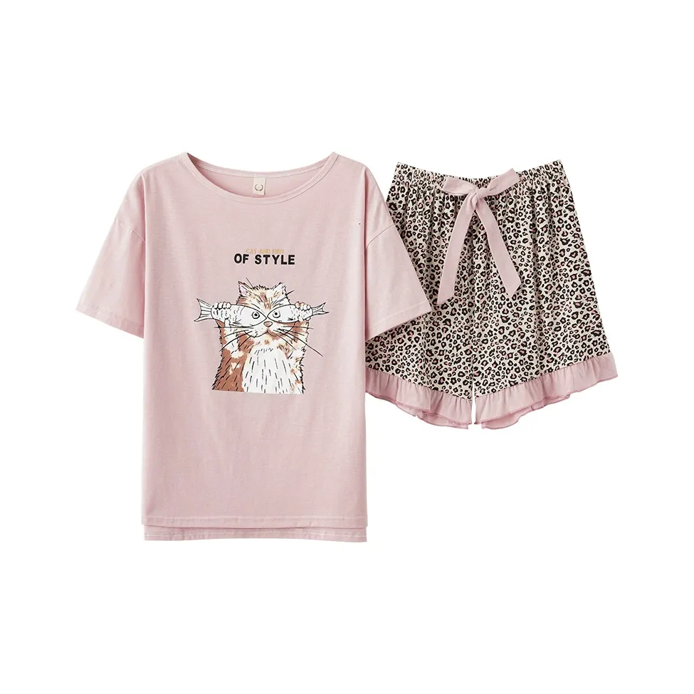 The Story Of The Flower Season Pajama Set Women's Lotus Color