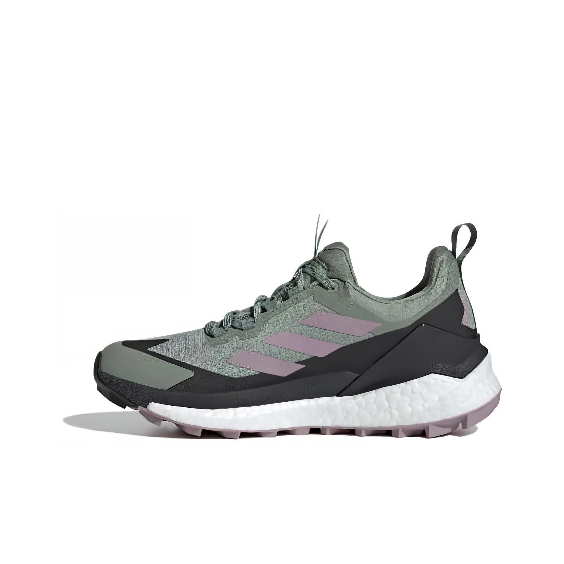 Adidas Terrex Free Hiker 2.0 Low Gore Tex Silver Green Preloved Fig Carbon Women's
