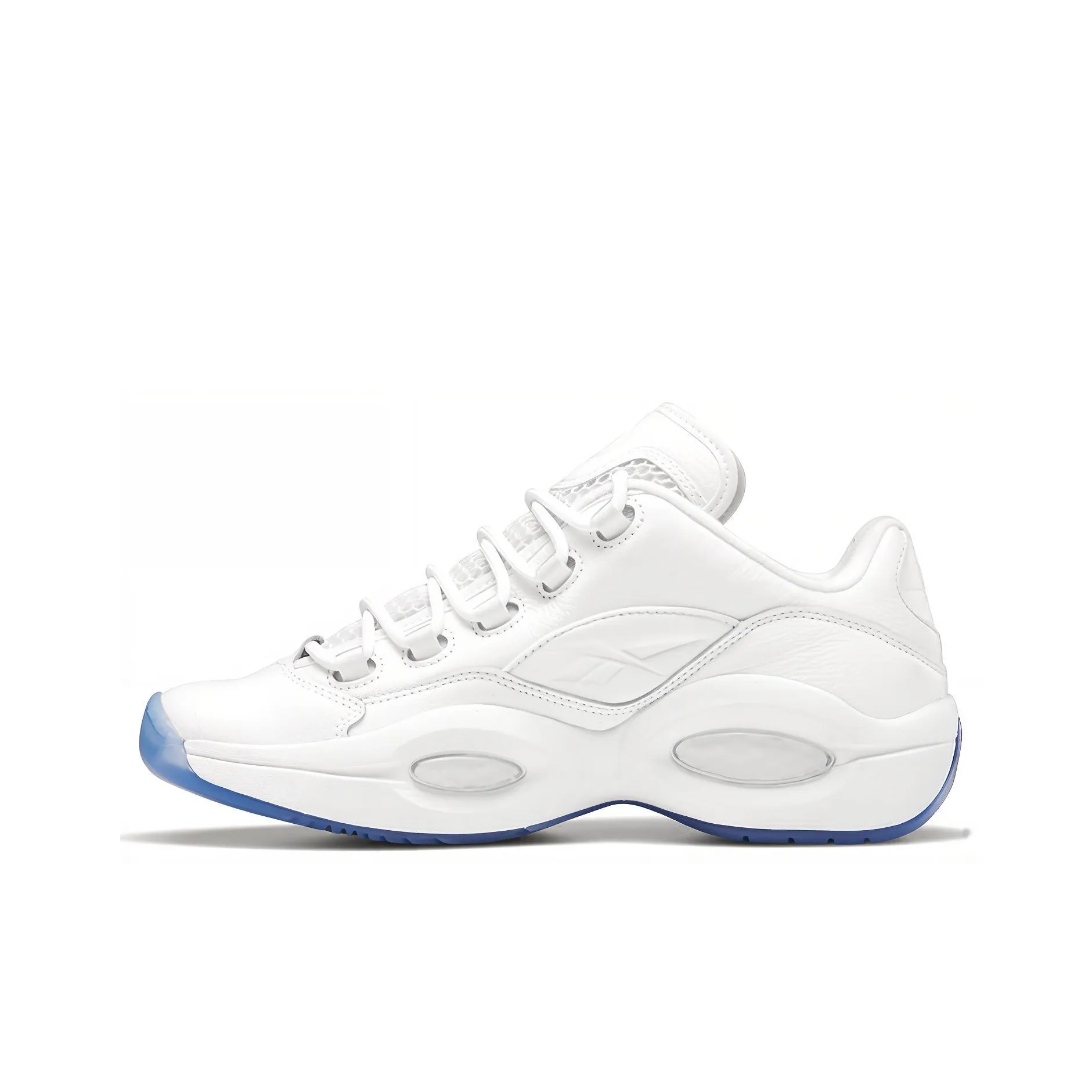 Reebok co-brand Question Low 'Белый лед' Низкий Топ Баскетбольные кроссовки для игры Мужской Белый