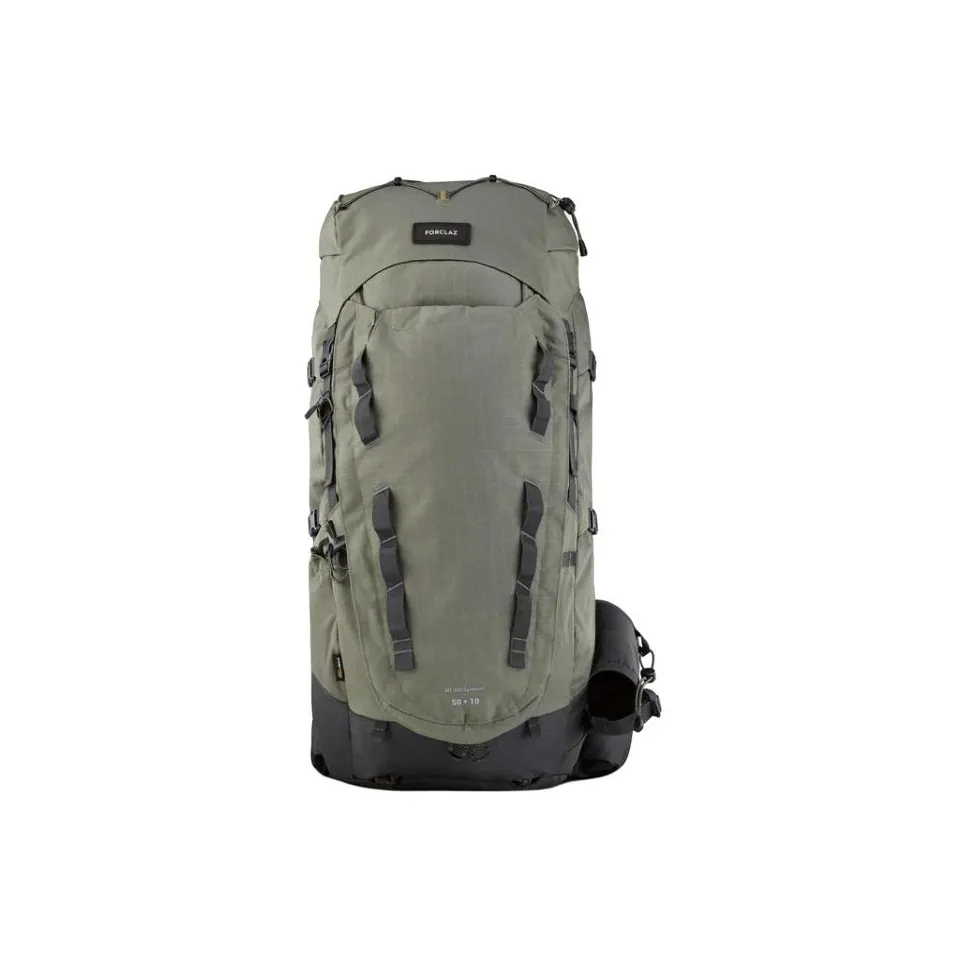 DECATHLON Polyamide Outdoor Hiking Bag Backpack Men's Carbon Gray