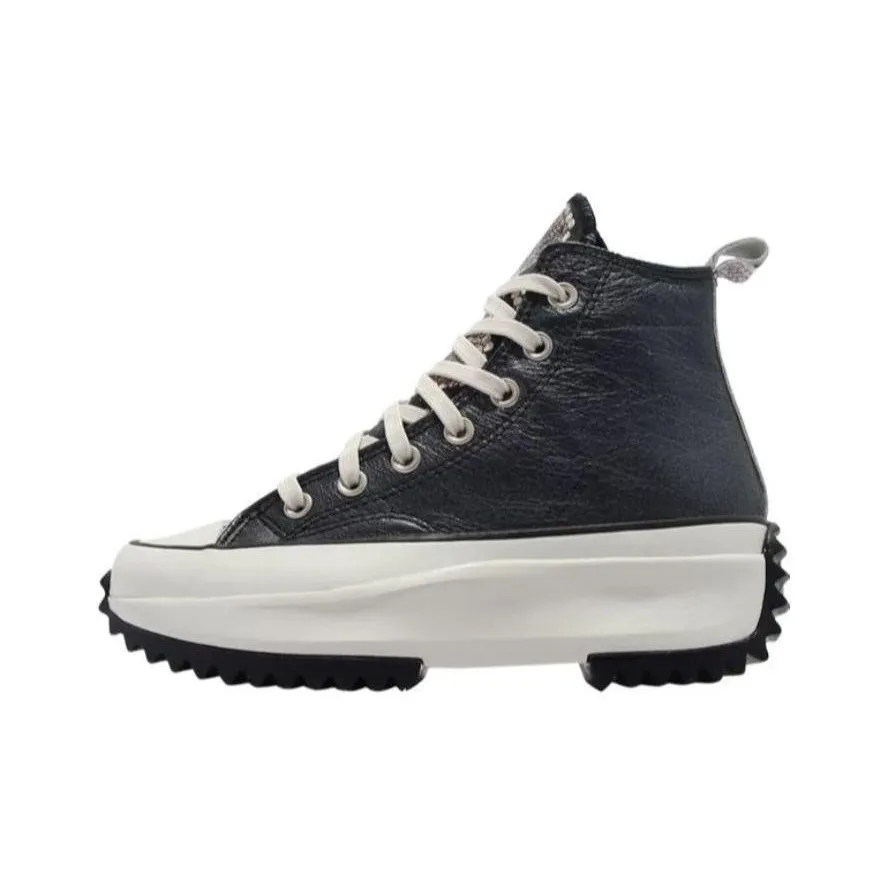 Converse Run Star Hike High Blue Black