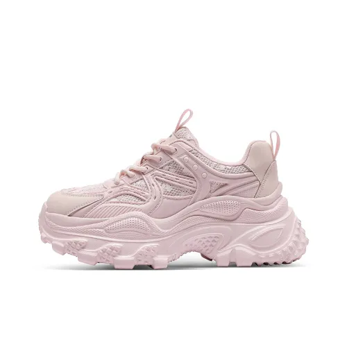 C°BANNER Толстоподошвенные кроссовки Low Top Розовые Женские