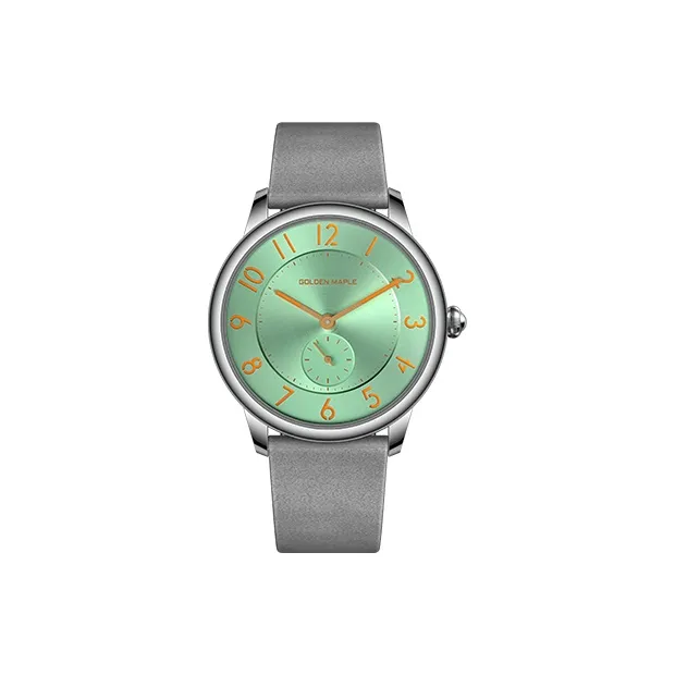 Golden Maple Кварцевый Movement Унисекс Часы 38 мм Розовые