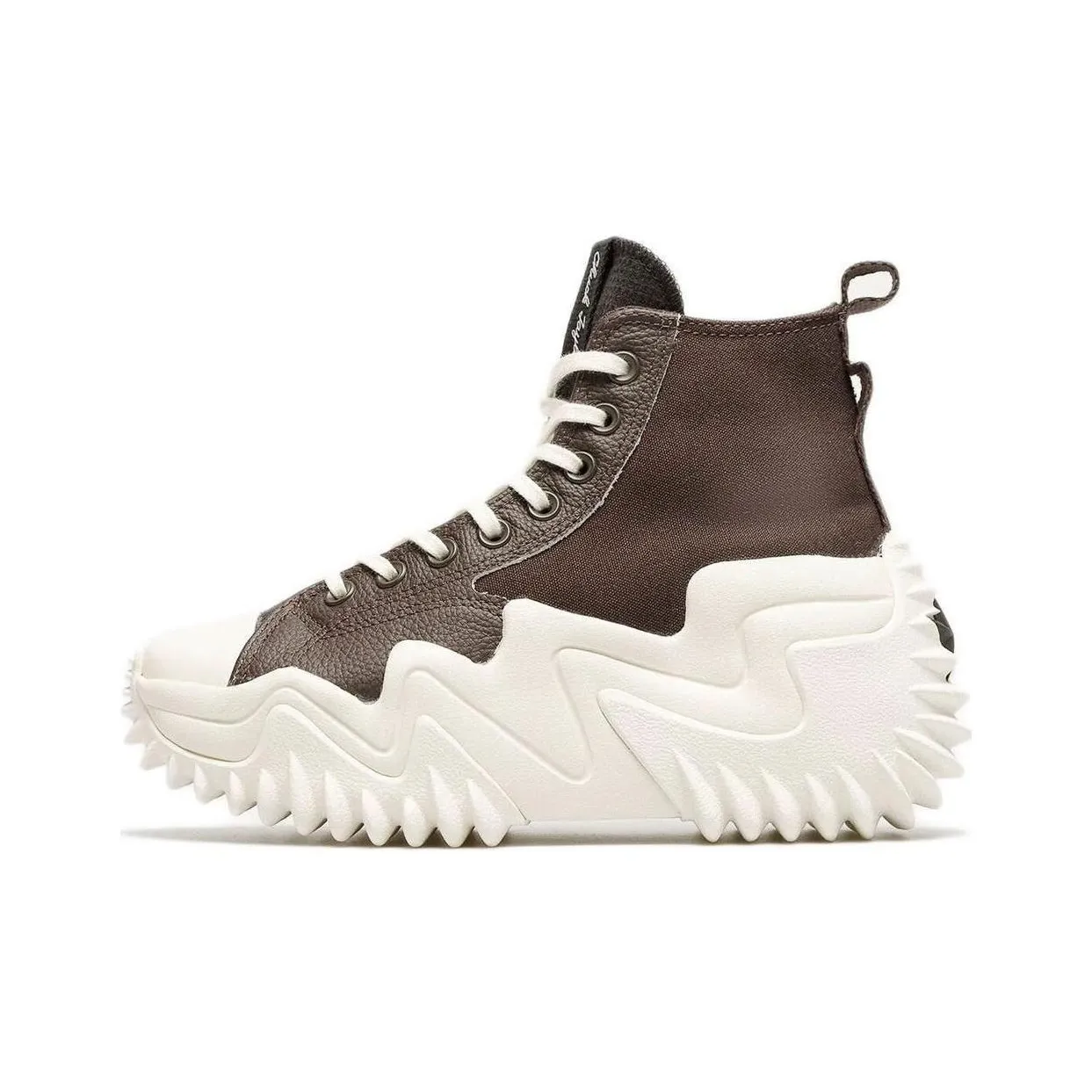 Конверс Run Star Motion Аbrasion Resistant Shock Absorbers MID Топ Кеды Унисекс Коричневый