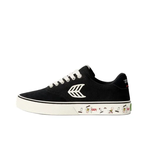 CARIUMA Кроссовки для скейтбординга Low Top Черные Унисекс
